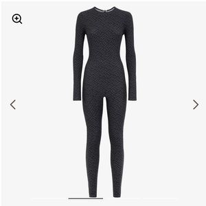 Fendi x Skims Onesie Black M